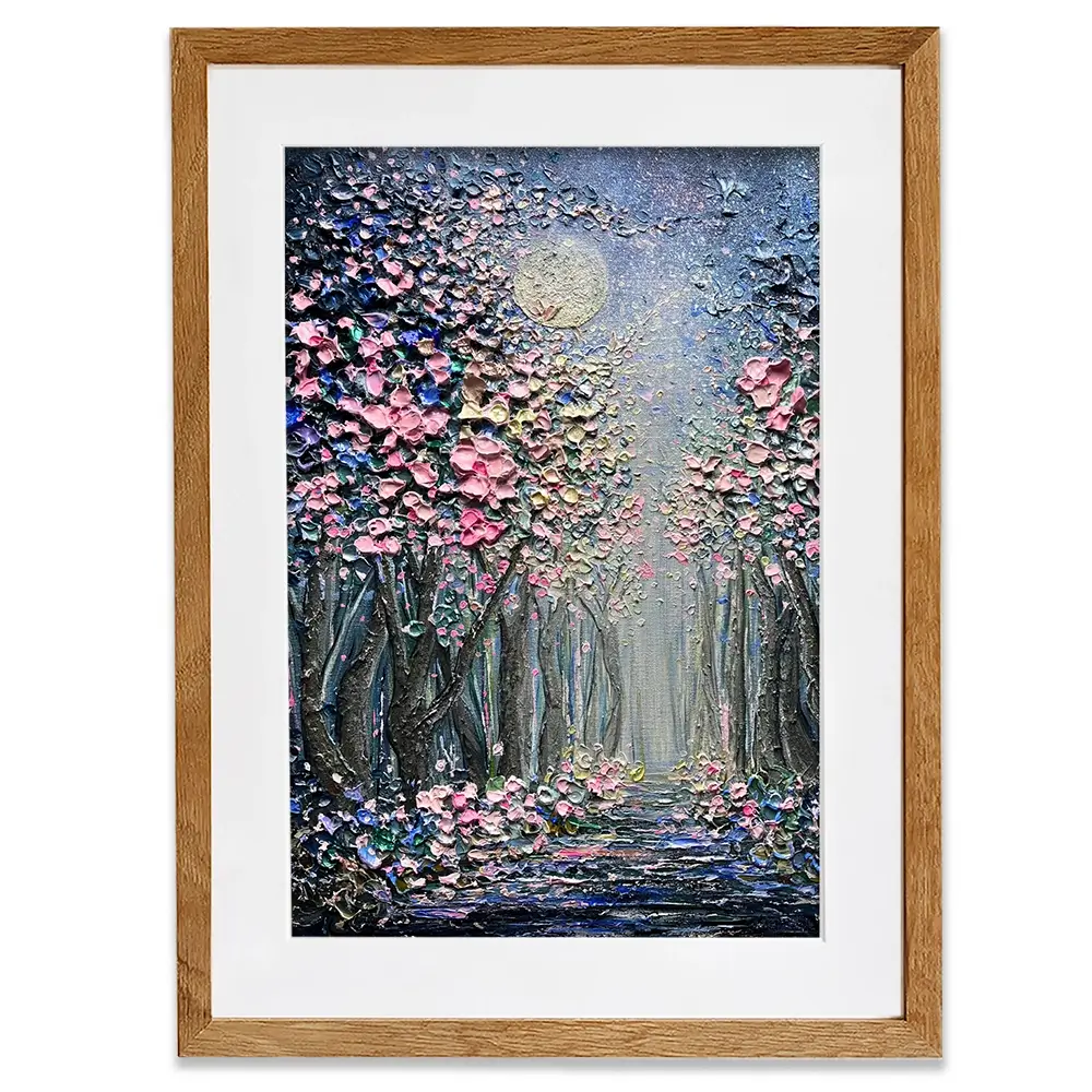 When Leaves Dance Framed Art Print When Leaves Dance Framed Art Print wall art product Nada Khatib