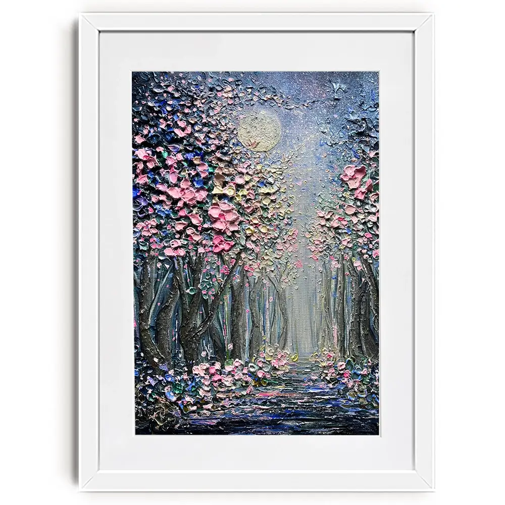 When Leaves Dance Framed Art Print When Leaves Dance Framed Art Print wall art product Nada Khatib