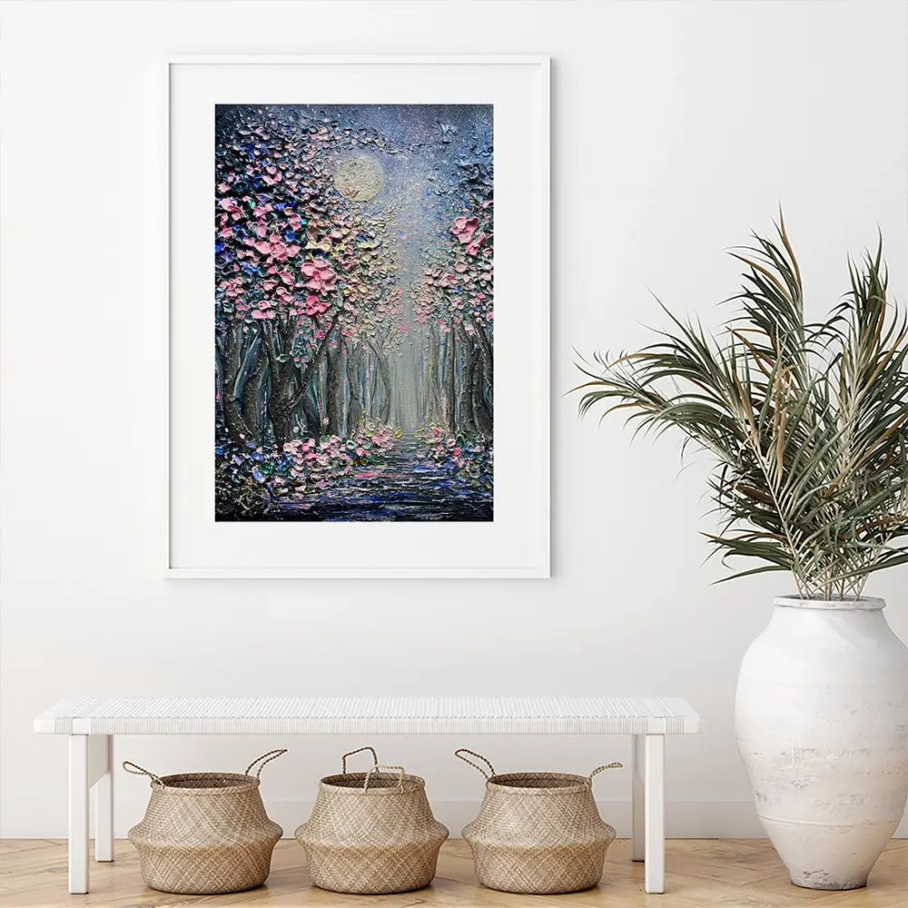When Leaves Dance Framed Art Print When Leaves Dance Framed Art Print wall art product Nada Khatib