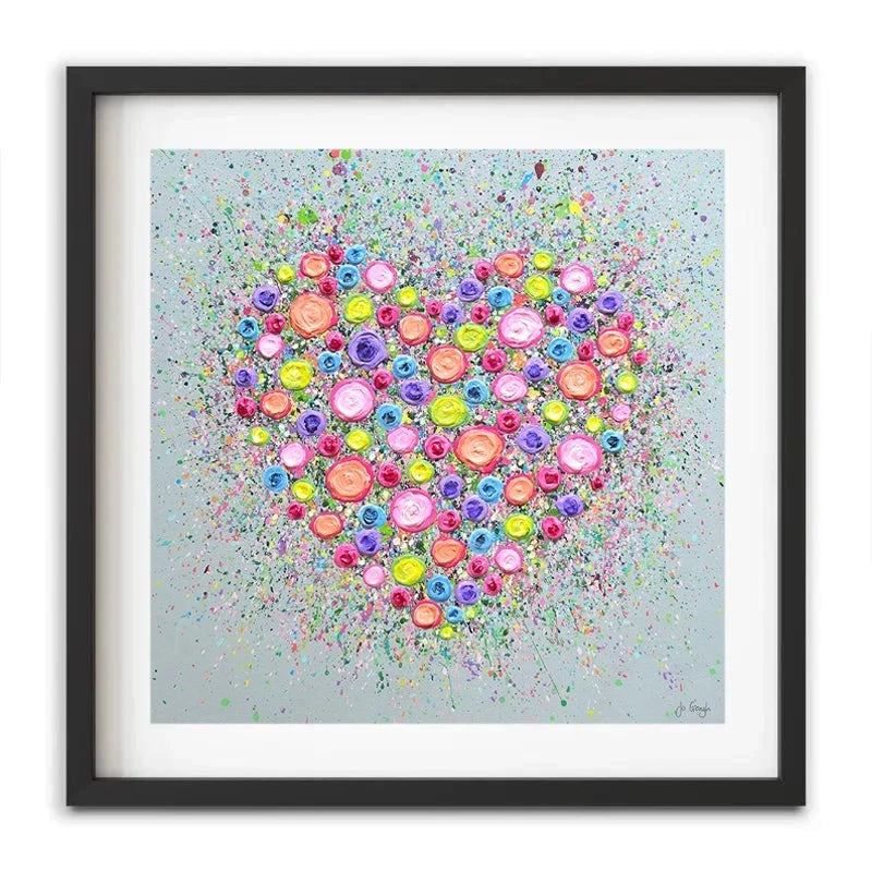 Where Flowers Bloom Framed Art Print Where Flowers Bloom Framed Art Print wall art product Jo Gough