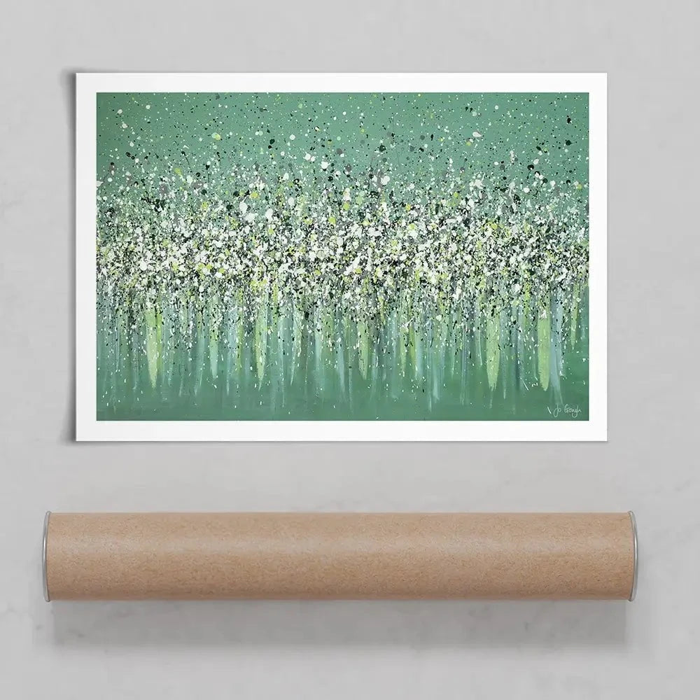 Where There Is Love There Is Life Art Print Where There Is Love There Is Life Art Print wall art product Jo Gough