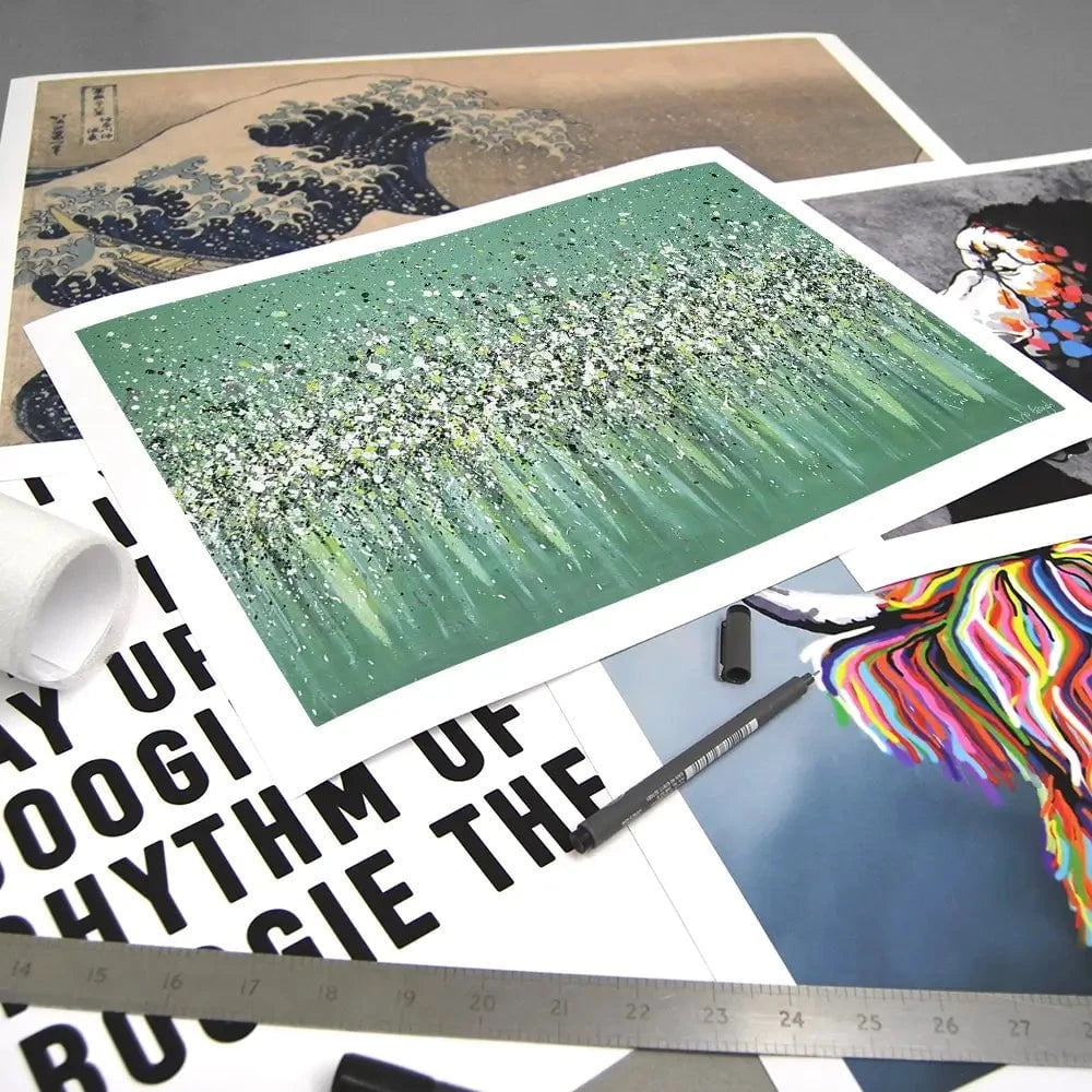 Where There Is Love There Is Life Art Print Where There Is Love There Is Life Art Print wall art product Jo Gough