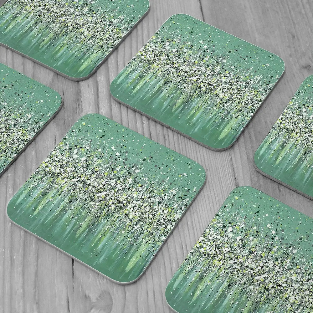 Where There Is Love There Is Life Coaster Set Where There Is Love There Is Life Coaster Set wall art product Art Print Shop