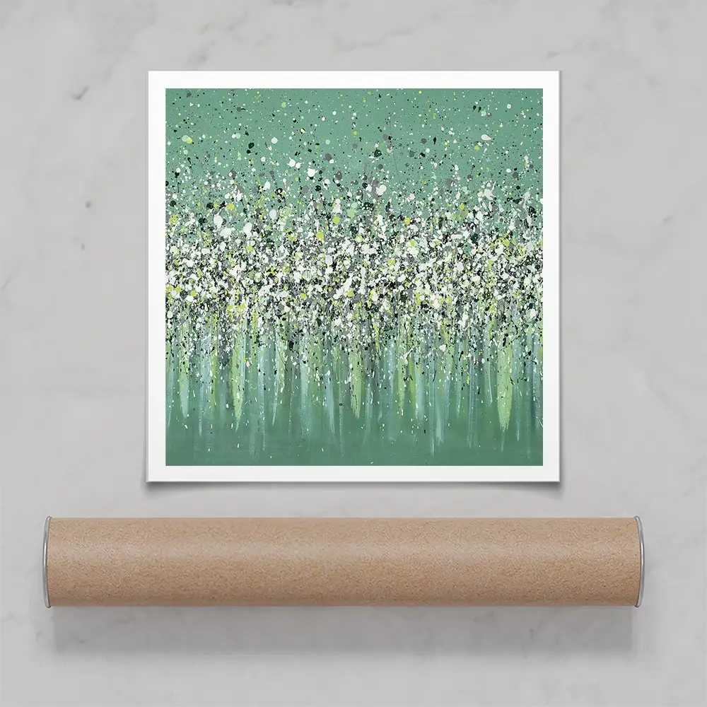 Where There Is Love There Is Life Square Art Print Where There Is Love There Is Life Square Art Print wall art product Art Print Shop