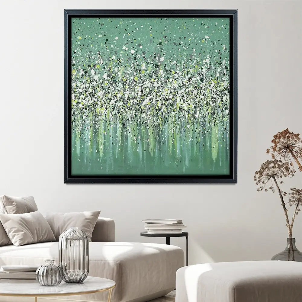 Where There Is Love There Is Life Square Canvas Print Where There Is Love There Is Life Square Canvas Print wall art product Art Print Shop