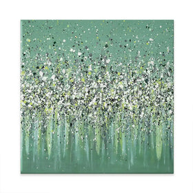 Where There Is Love There Is Life Square Canvas Print Where There Is Love There Is Life Square Canvas Print wall art product Art Print Shop