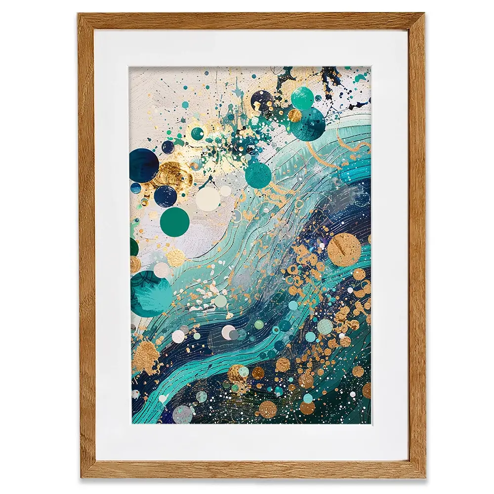 Whimiscal Nature Splash Framed Art Print Whimiscal Nature Splash Framed Art Print wall art product Paper House Prints - Independent