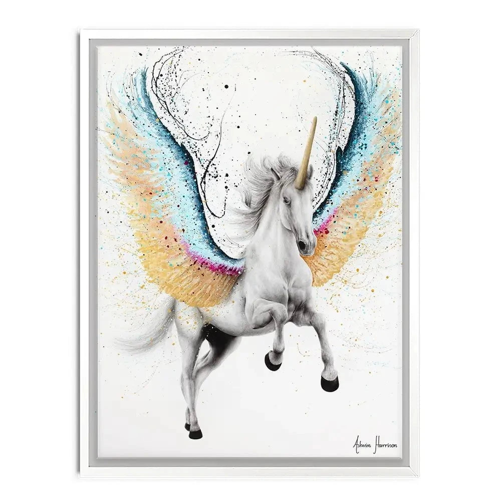 Whimsical Unicorn Canvas Print Whimsical Unicorn Canvas Print wall art product Ashvin Harrison
