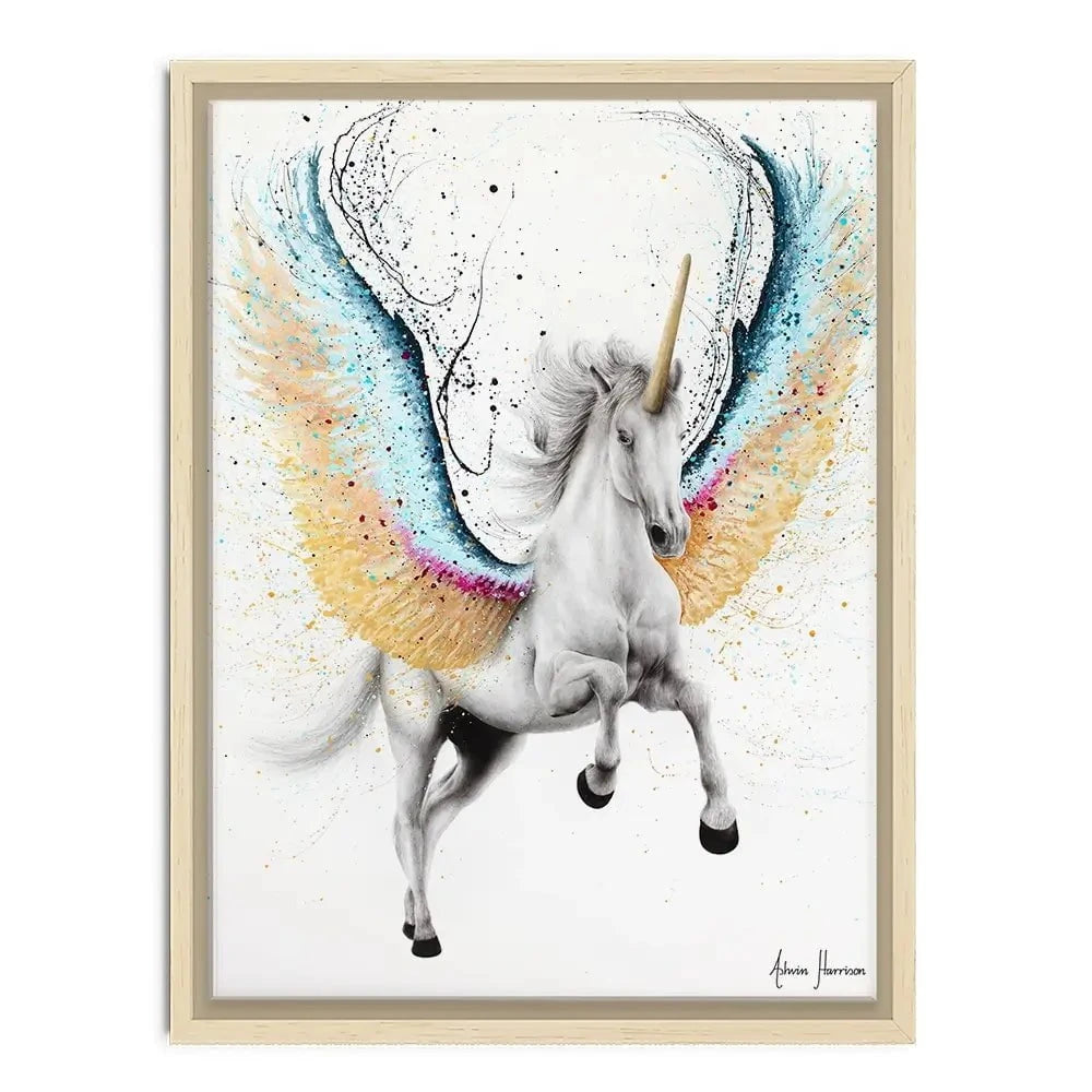 Whimsical Unicorn Canvas Print Whimsical Unicorn Canvas Print wall art product Ashvin Harrison