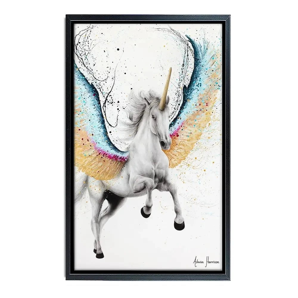 Whimsical Unicorn Canvas Print Whimsical Unicorn Canvas Print wall art product Ashvin Harrison