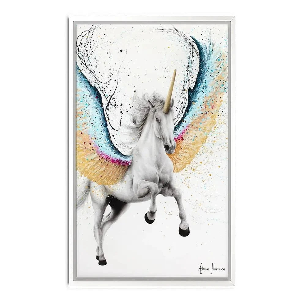 Whimsical Unicorn Canvas Print Whimsical Unicorn Canvas Print wall art product Ashvin Harrison