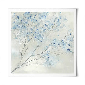 Whispered Branch Bloom Square Art Print Whispered Branch Bloom Square Art Print wall art product Chromatic Storm Studio