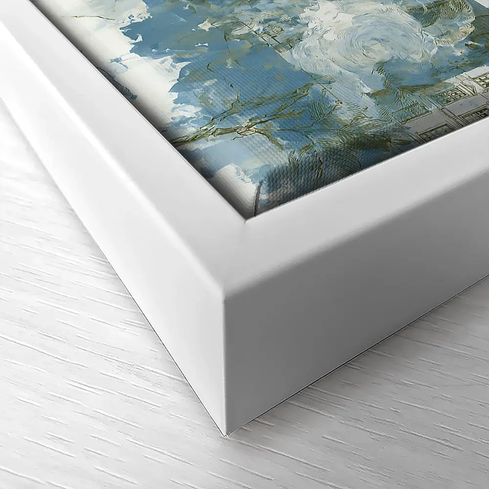 Whispered City Skyline Sketch Canvas Print Whispered City Skyline Sketch Canvas Print wall art product Chromatic Storm Studio