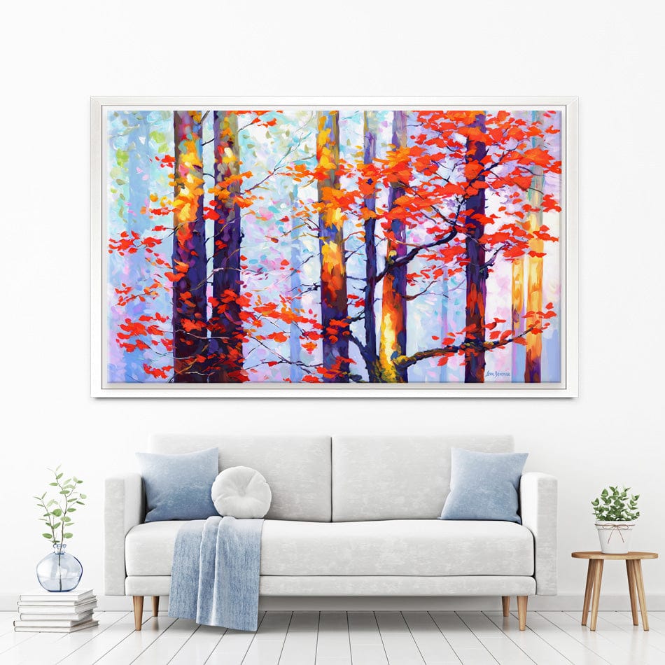 Whispers Of Autumn Love Canvas Print wall art product Leon Devenice