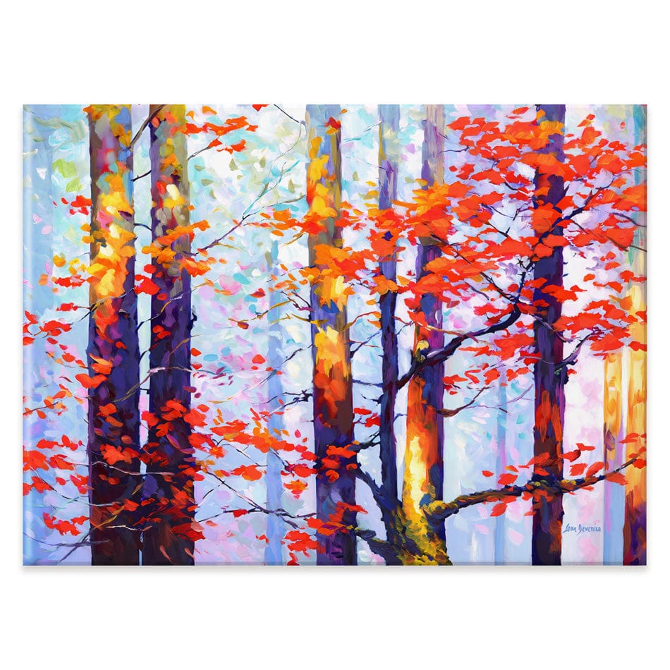 Whispers Of Autumn Love Canvas Print wall art product Leon Devenice