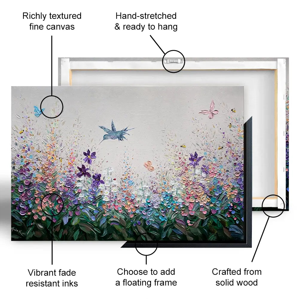 Whispers Oversized Canvas Print Whispers Oversized Canvas Print wall art product Nada Khatib