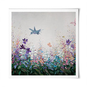 Whispers Square Art Print Whispers Square Art Print wall art product Art Print Shop