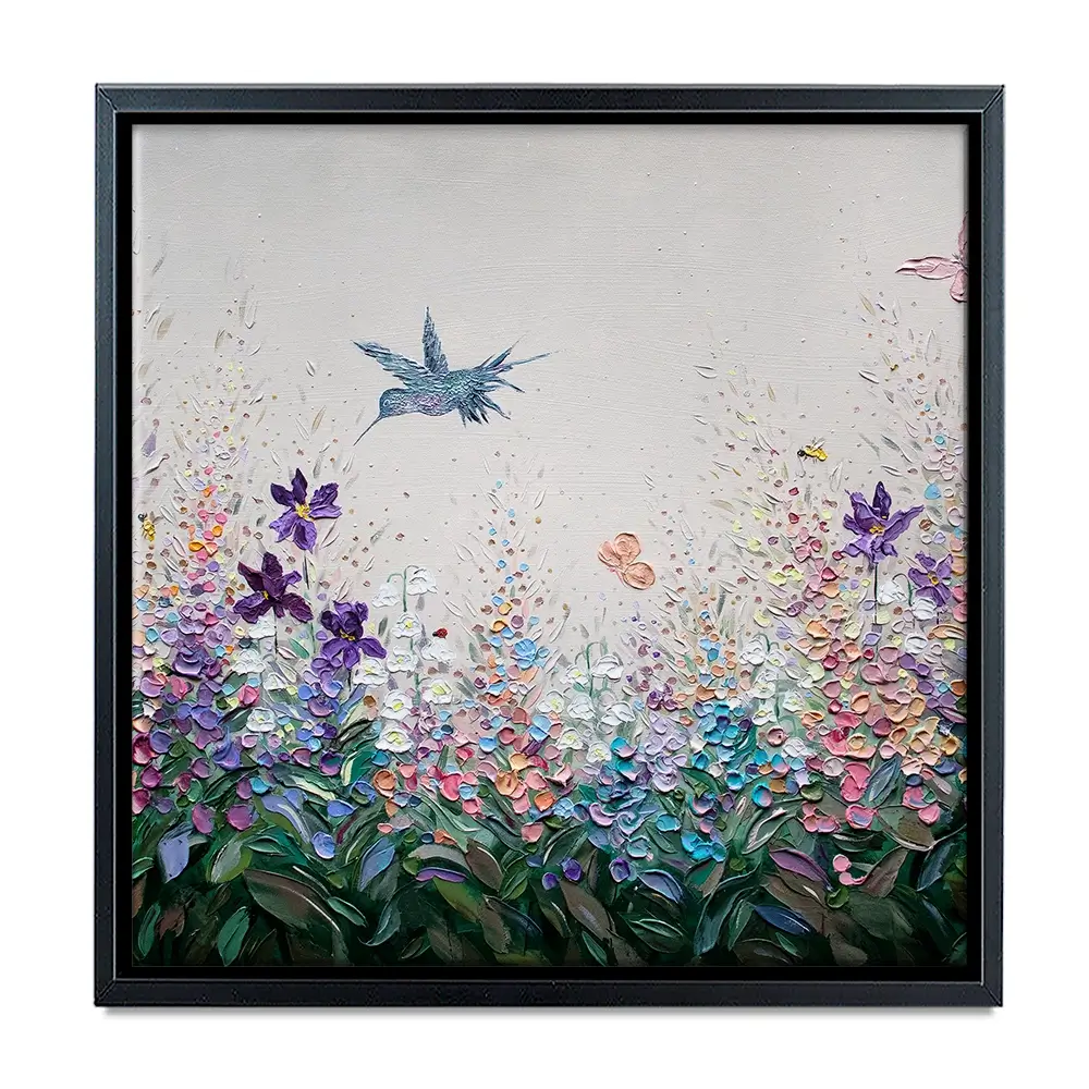 Whispers Square Canvas Print Whispers Square Canvas Print wall art product Art Print Shop