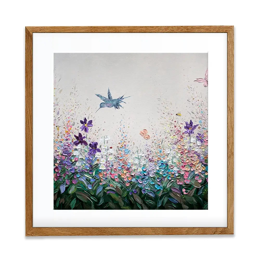 Whispers Square Framed Art Print Whispers Square Framed Art Print wall art product Art Print Shop