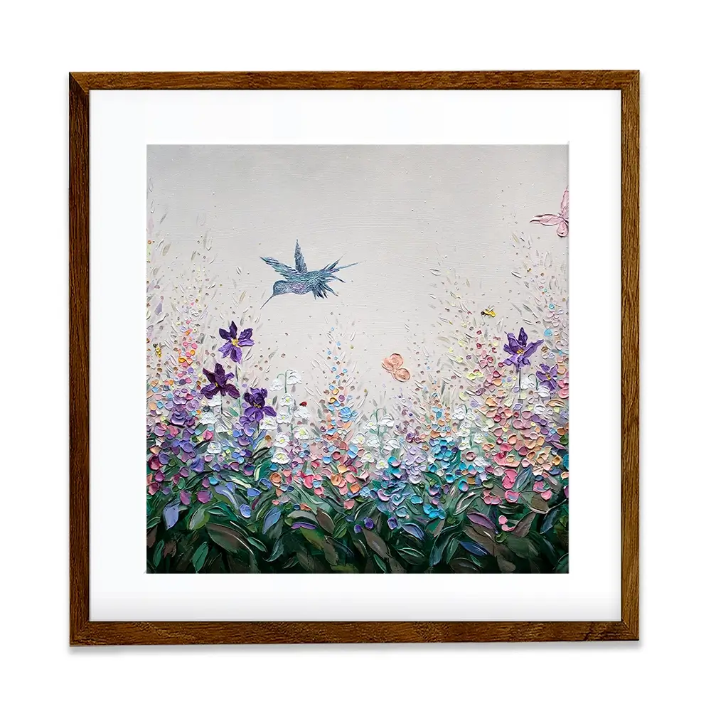 Whispers Square Framed Art Print Whispers Square Framed Art Print wall art product Art Print Shop