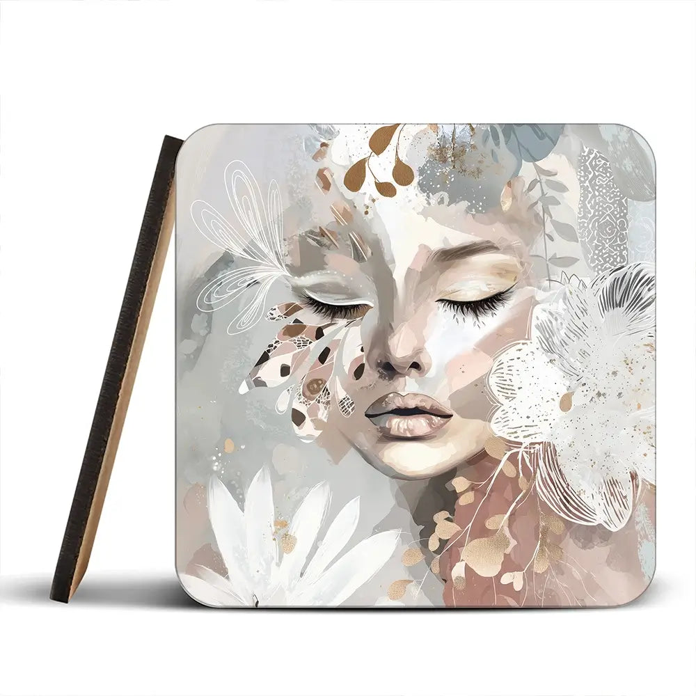Whisperwing Coaster Set Whisperwing Coaster Set wall art product Bella Eve