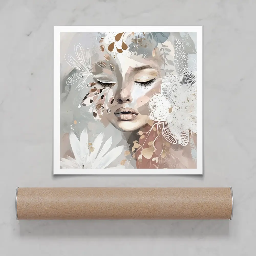 Whisperwing Square Art Print Whisperwing Square Art Print wall art product Bella Eve