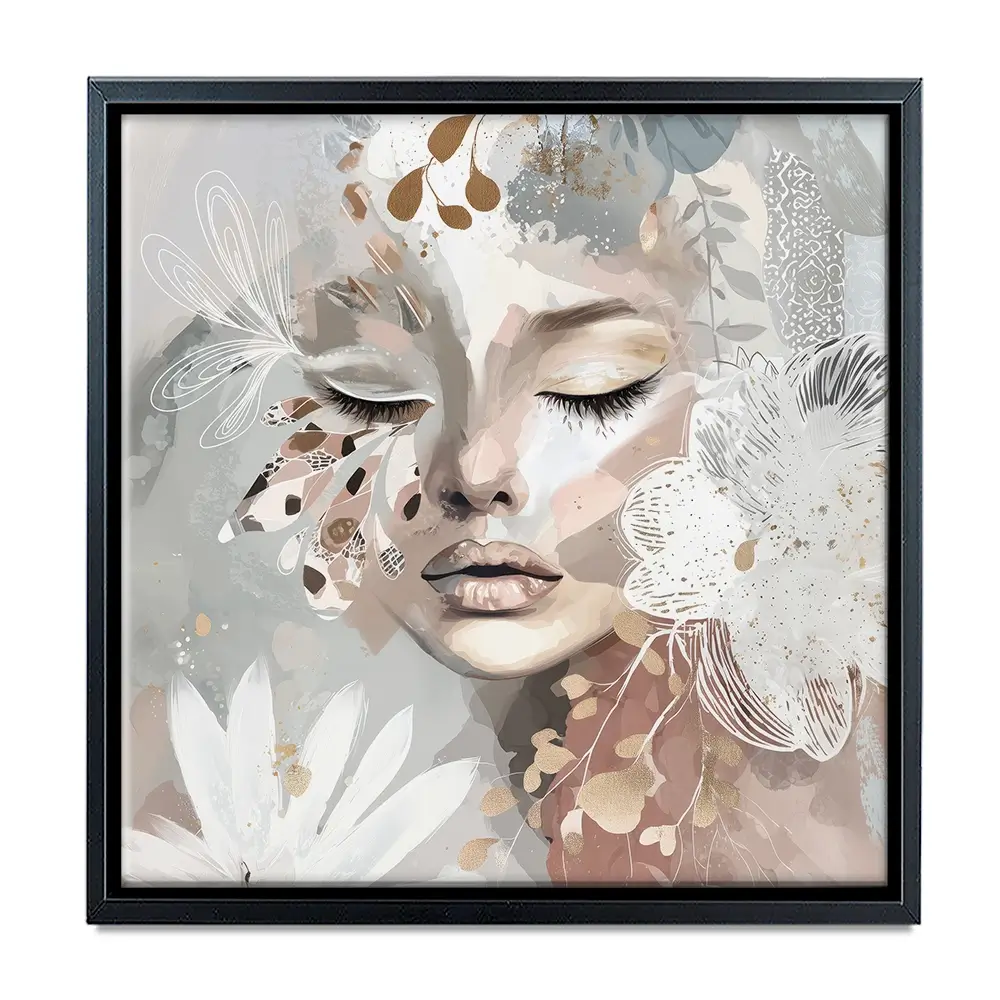 Whisperwing Square Canvas Print Whisperwing Square Canvas Print wall art product Bella Eve