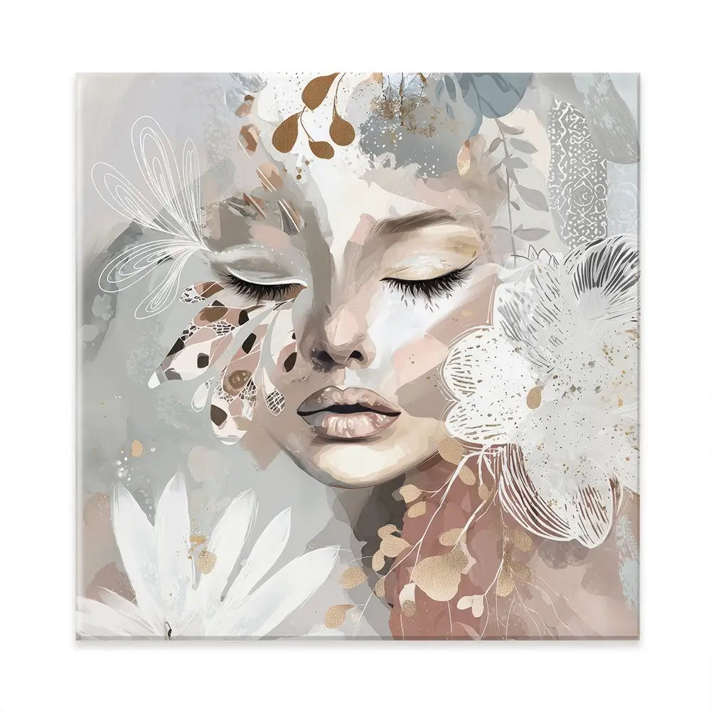 Whisperwing Square Canvas Print Whisperwing Square Canvas Print wall art product Bella Eve
