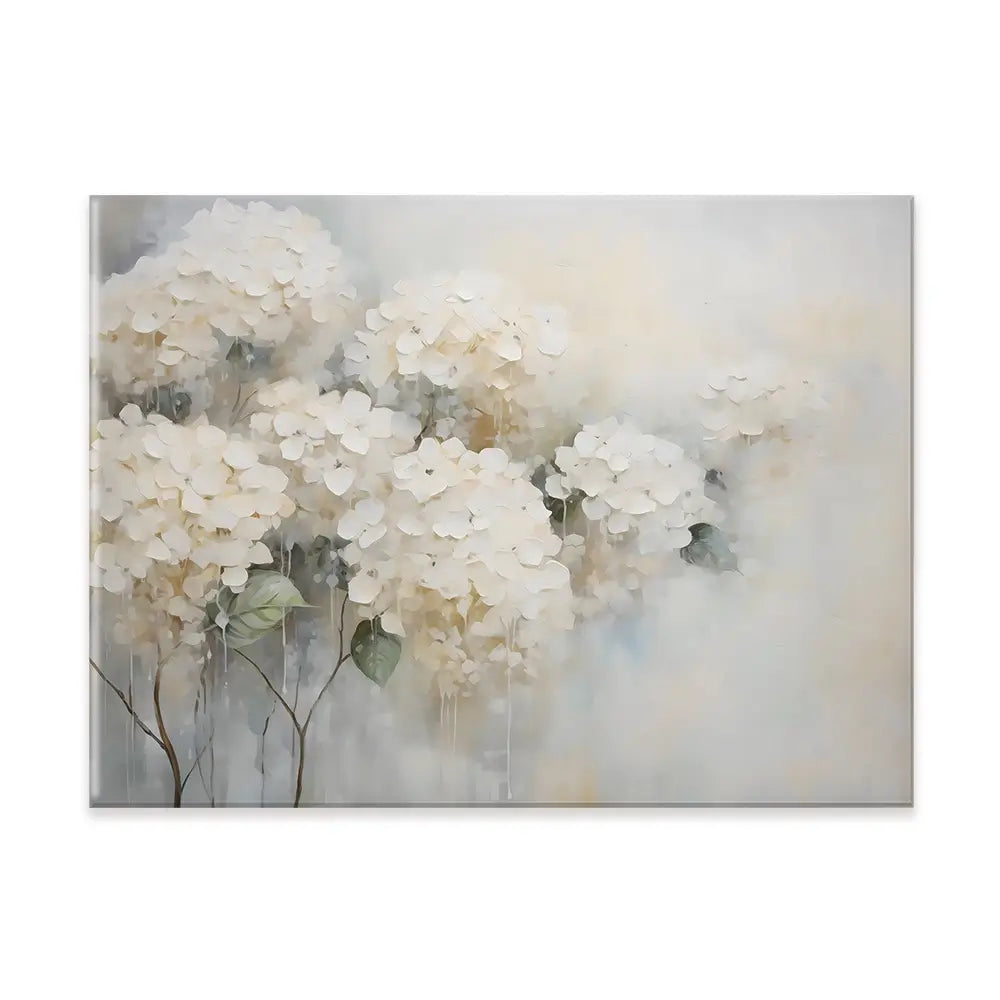 White Hydrangeas Canvas Print White Hydrangeas Canvas Print wall art product Arlington Prints - Independent