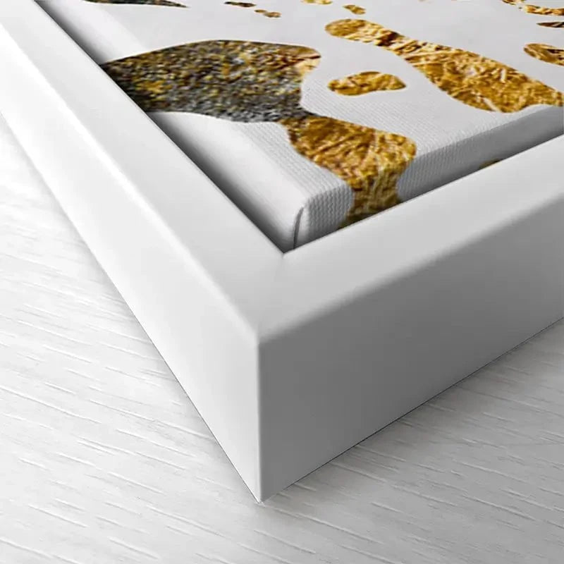 White Jaguar Canvas Print White Jaguar Canvas Print wall art product Sarah Manovski