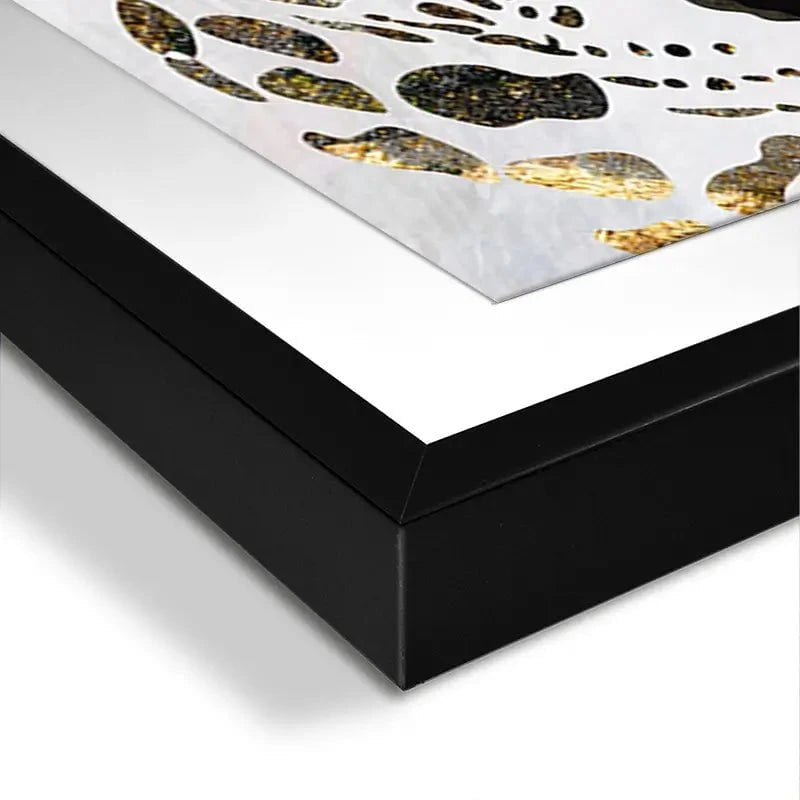 White Jaguar Framed Art Print White Jaguar Framed Art Print wall art product Sarah Manovski