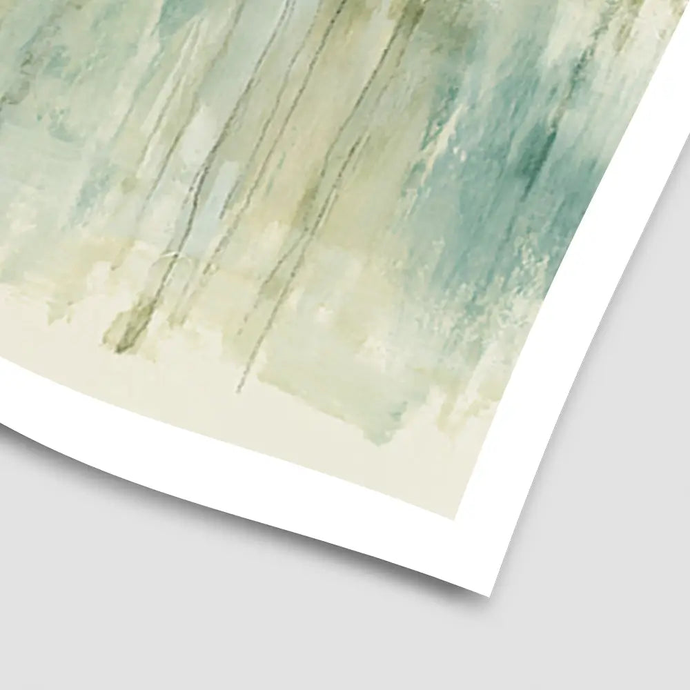 White Stag In Forest Art Print White Stag In Forest Art Print wall art product Chromatic Storm Studio