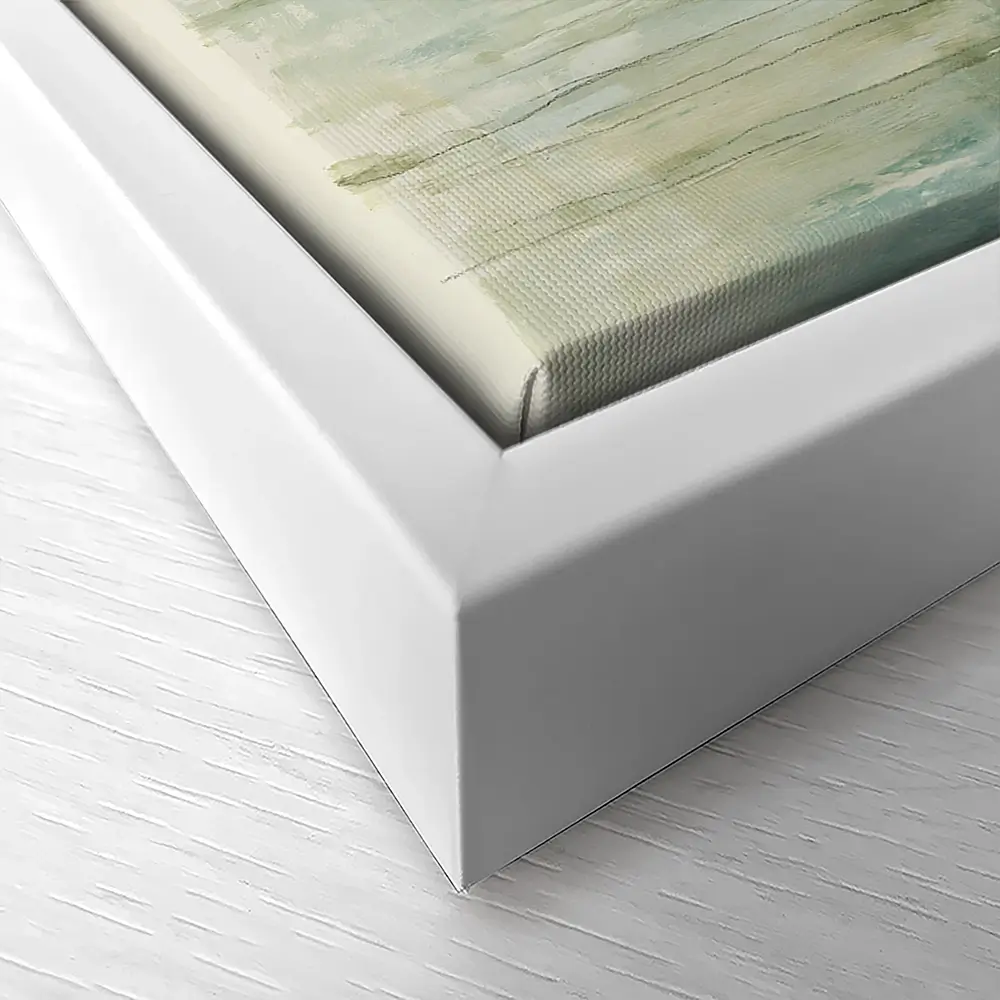 White Stag In Forest Canvas Print White Stag In Forest Canvas Print wall art product Chromatic Storm Studio