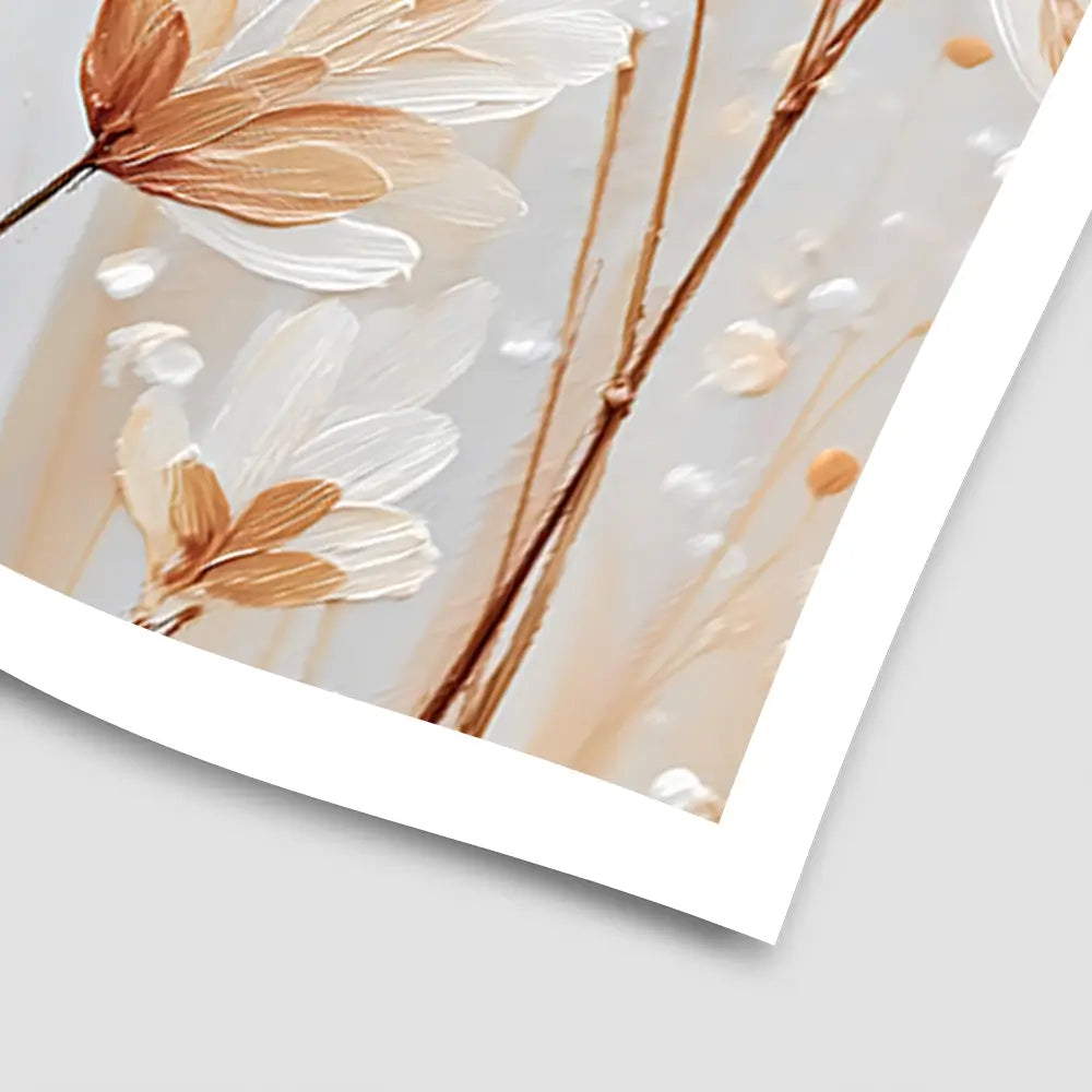 White Wild Grass Art Print White Wild Grass Art Print wall art product Gina Kelly - Independent
