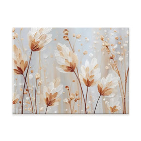 White Wild Grass Canvas Print White Wild Grass Canvas Print wall art product Gina Kelly - Independent