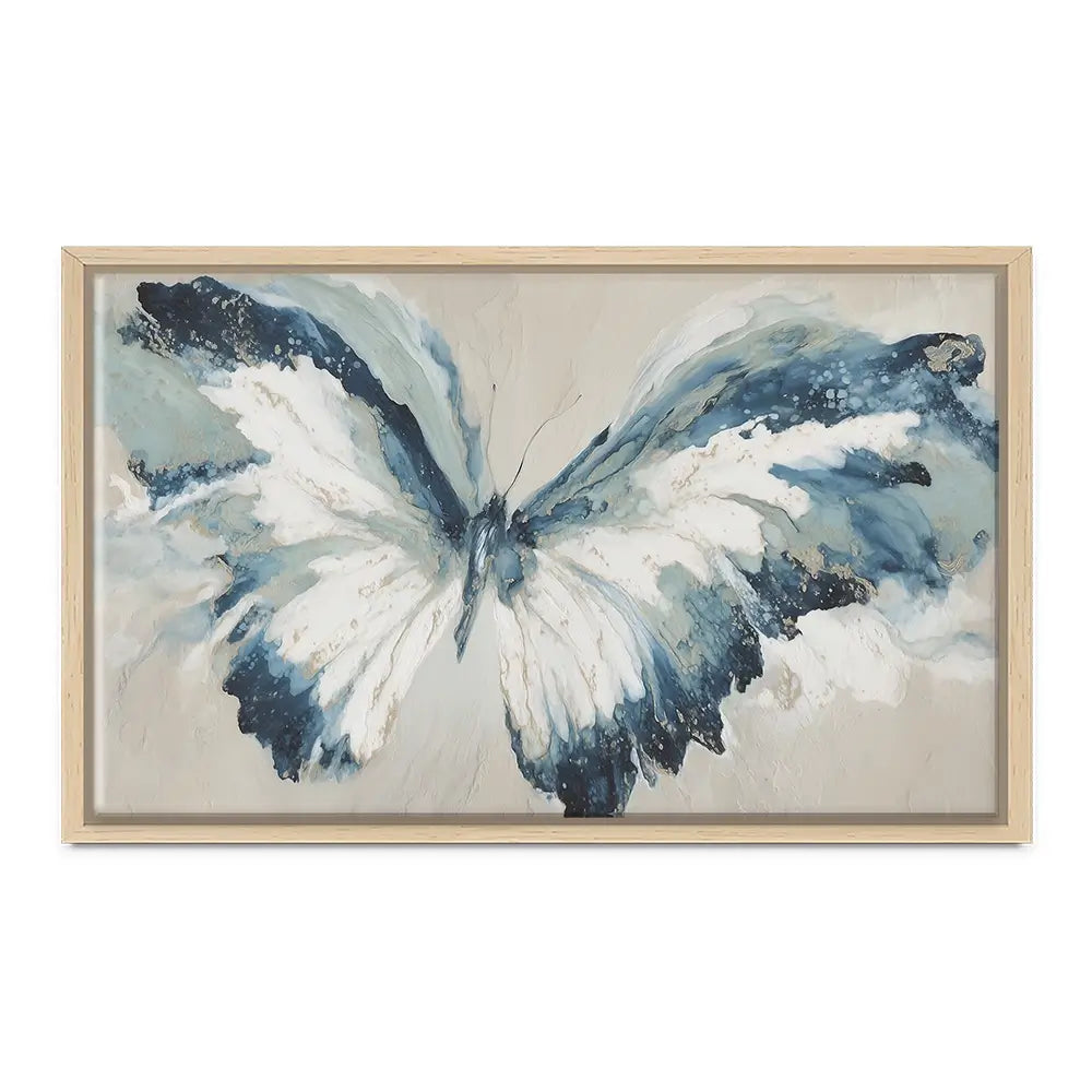 Wide Wing Butterfly Sketch Canvas Print Wide Wing Butterfly Sketch Canvas Print wall art product Chromatic Storm Studio