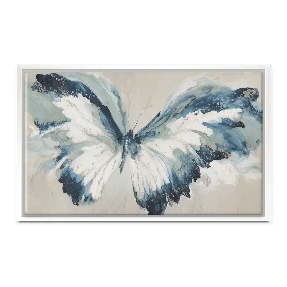 Wide Wing Butterfly Sketch Canvas Print Wide Wing Butterfly Sketch Canvas Print wall art product Chromatic Storm Studio