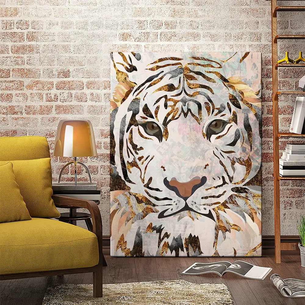 Wild And Fierce Canvas Print Wild And Fierce Canvas Print wall art product Sarah Manovski