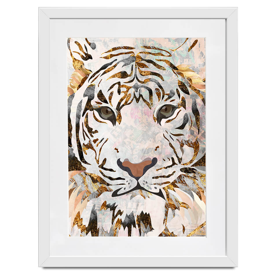 Wild And Fierce Framed Art Print Wild And Fierce Framed Art Print wall art product Sarah Manovski