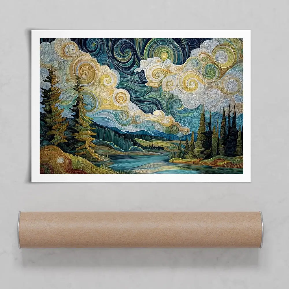 Wild And Windy Art Print Wild And Windy Art Print wall art product David Alexander Elder