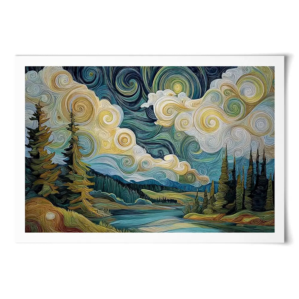 Wild And Windy Art Print Wild And Windy Art Print wall art product David Alexander Elder