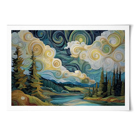 Wild And Windy Art Print Wild And Windy Art Print wall art product David Alexander Elder