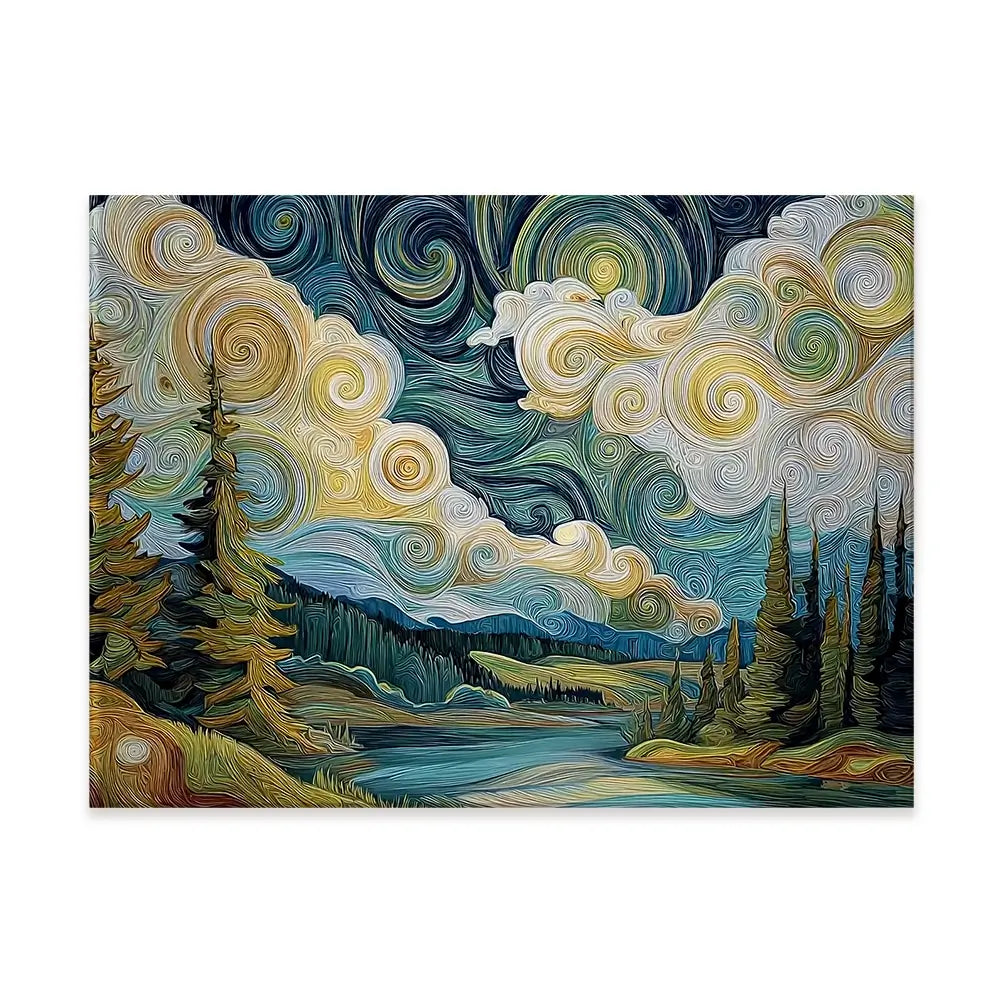 Wild And Windy Canvas Print Wild And Windy Canvas Print wall art product David Alexander Elder