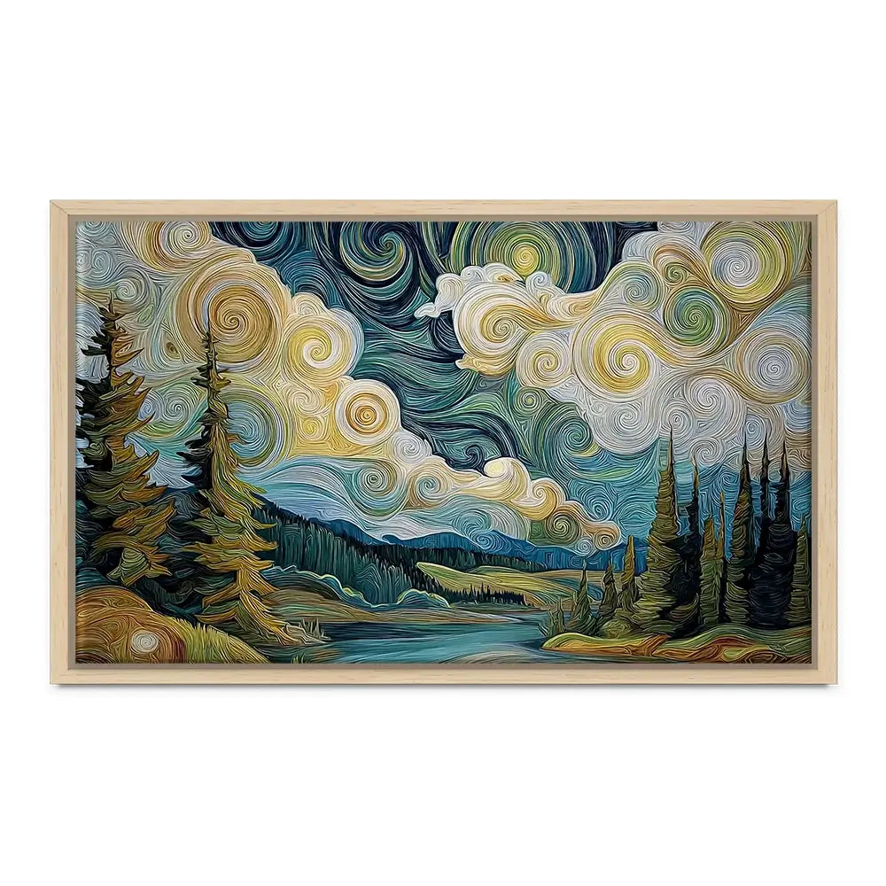 Wild And Windy Oversized Canvas Print Wild And Windy Oversized Canvas Print wall art product David Alexander Elder