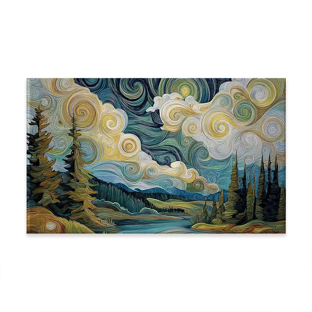 Wild And Windy Oversized Canvas Print Wild And Windy Oversized Canvas Print wall art product David Alexander Elder