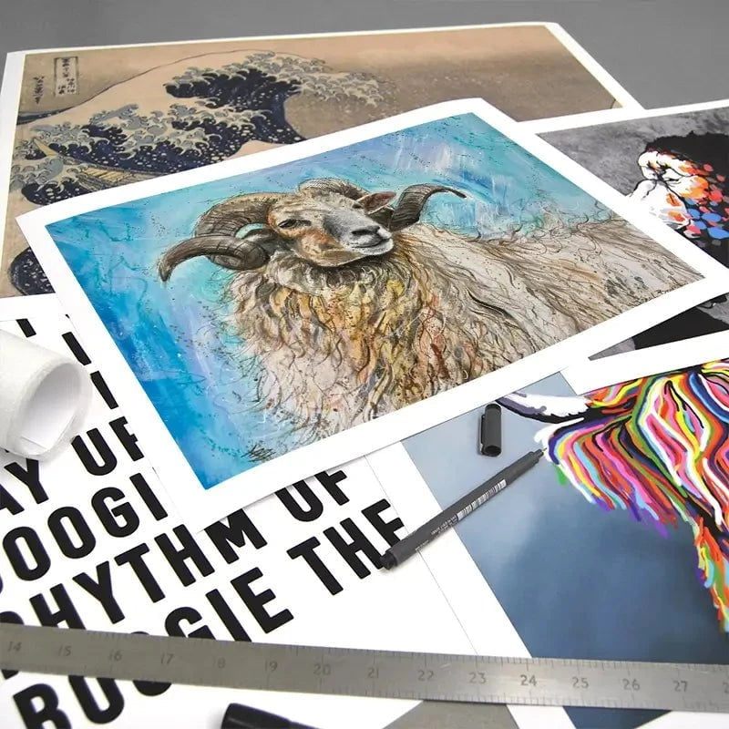 Wild And Woolly Art Print Wild And Woolly Art Print wall art product Jane Brookshaw