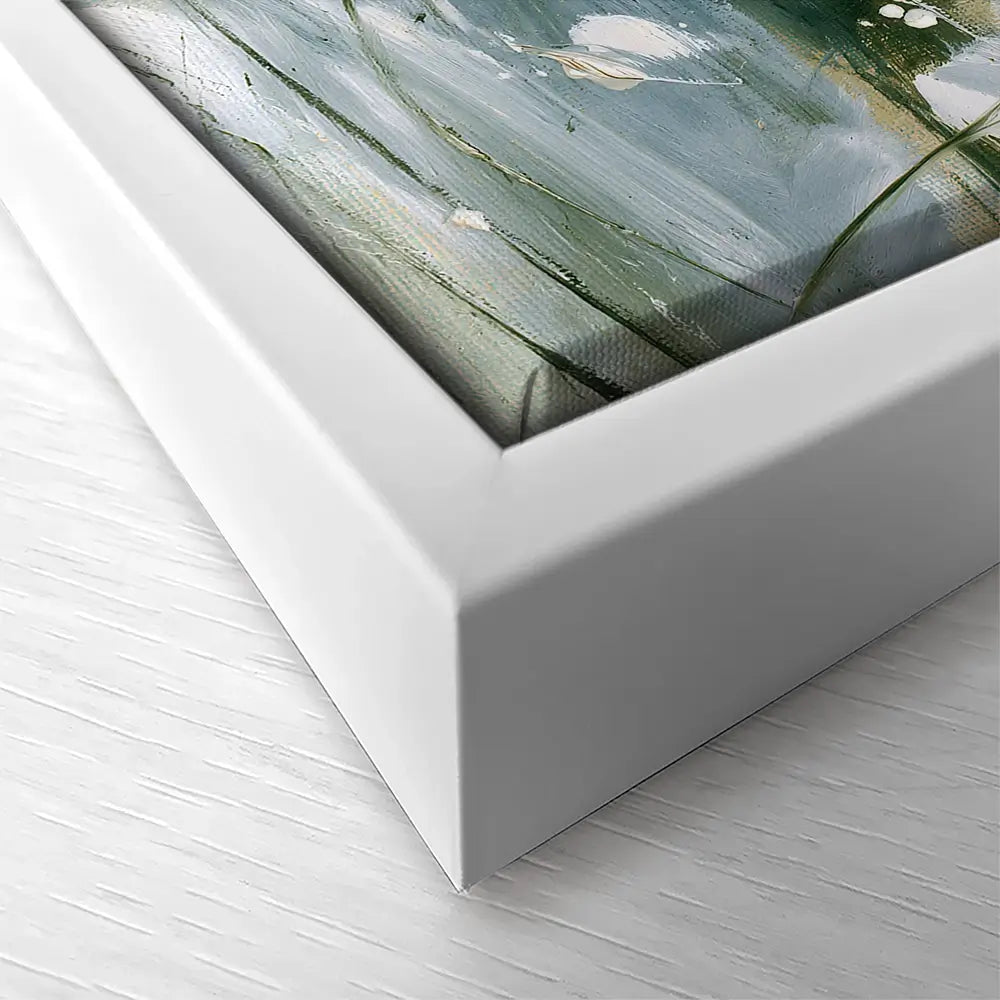Wild Anemone Stems Square Canvas Print Wild Anemone Stems Square Canvas Print wall art product Chromatic Storm Studio