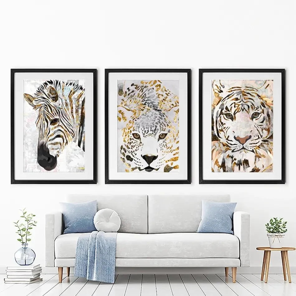 Wild At Heart Framed Art Print Trio Wild At Heart Framed Art Print Trio wall art product Sarah Manovski