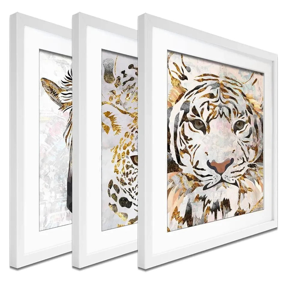 Wild At Heart Framed Art Print Trio Wild At Heart Framed Art Print Trio wall art product Sarah Manovski