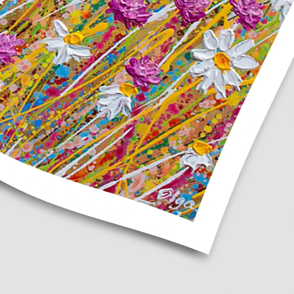 Wild Daisy Field Art Print Wild Daisy Field Art Print wall art product Olga Tkachyk